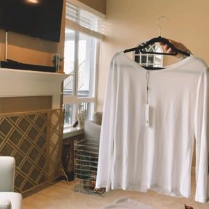 Helmut Lang White Long sleeve